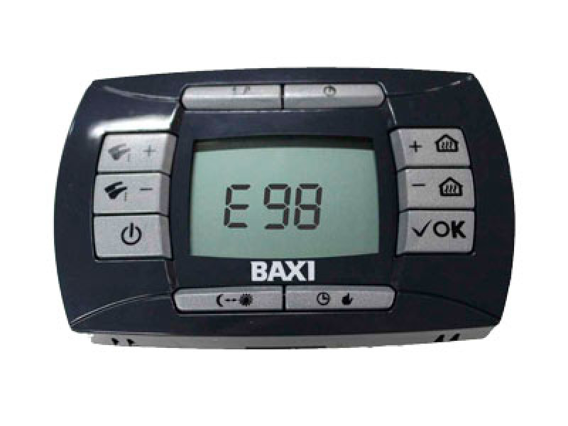 Газовий котел Baxi - несправності