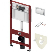 Инсталляция TECE base 9400006/9400406 з панеллю змиву TECEbase хром глянцевий