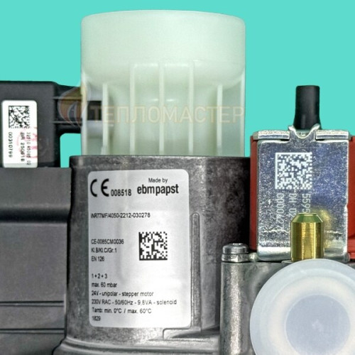 Радіальний вентилятор Viessmann Vitodens 200-W B2HB / вентилятор Viessmann Vitodens 222-W B2LB з газовим клапаном iNR77MF (7865437)