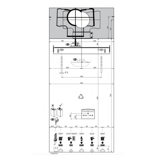 Газовий котел Baxi DUO-TEC Compact E 28 двоконтурний конденсаційний