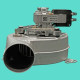 Турбіна Hi-Therm Optimus / вентилятор Hi-Therm Optimus (7020830021, 7020830026) (оригінал SIT W9606980030)