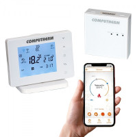 Бездротовий сенсорний Wi-Fi терморегулятор COMPUTHERM E400RF