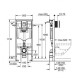 Інсталяція Grohe Solido 3-в-1 для унітазу, 1.13 м (кнопка Even Black mat) (388112430)