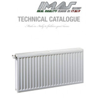радіатор IMAS класс 22  500H x 1100L стал.  бок. подкл.