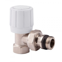 УГЛОВОЙ РУЧНОЙ ВЕНТИЛЬ ПРОСТОЙ РЕГУЛИРОВКИ 1/2 резьба